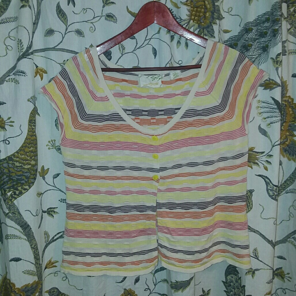 Anthro Sparrow Spring Cardigan